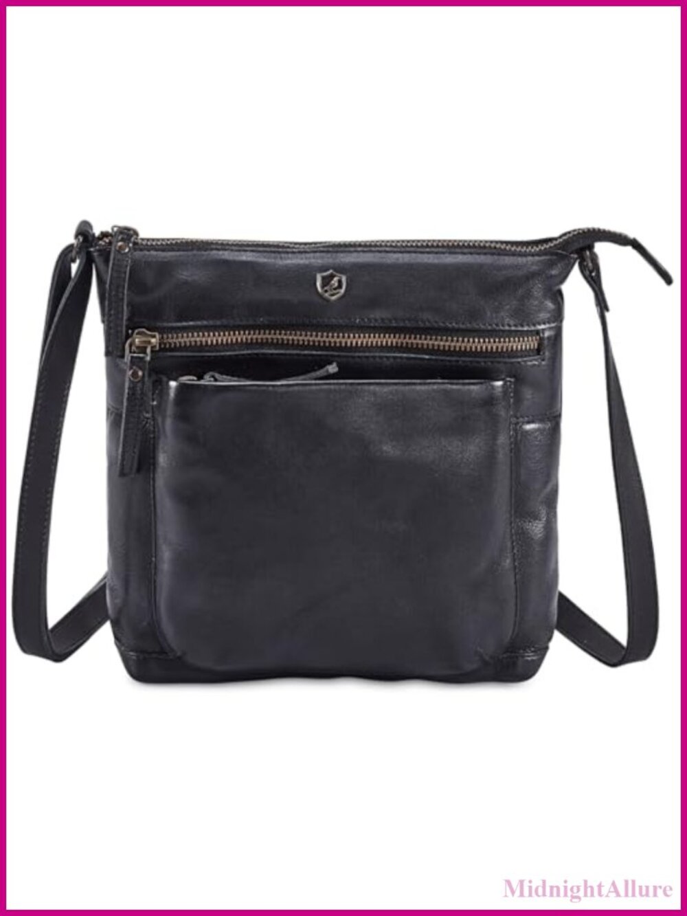 Genuine Leather Crossbody Bag Small Vintage Purse Travel Shoulder Handbag